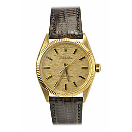 Rolex Oyster Perpetual Case Ref: 1005 Yellow Gold 34mm Watch