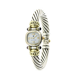 David Yurman Two-tone Cable Bracelet Watch