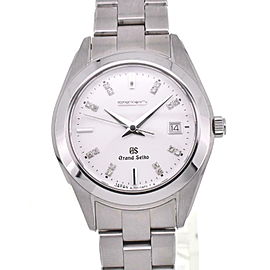 SEIKO Stainless Steel Diamond index Quartz Watch LXGJHW-620