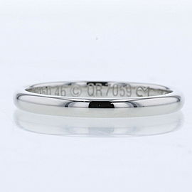 CARTIER 950 Platinum 1895 Wedding Ring LXGBKT-962