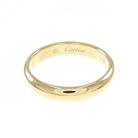 Cartier 18K Yellow Gold wedding US 6 Ring E0312