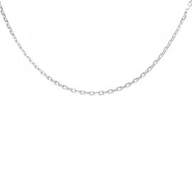 Cartier 18K white Gold Forusa Chain Necklace E0247