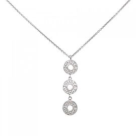 TIFFANY & Co 925 Silver 1837 Circle Triple Necklace E0084