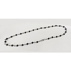 David Yurman Spiritual Beads Matte Black Onyx Necklace
