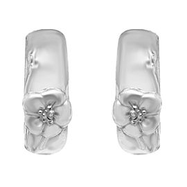 Tiffany & Co. Flower Huggie Earrings