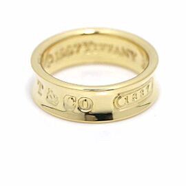 TIFFANY & Co 18K Yellow Gold Ring US 5.25 SKYJN-164