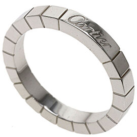 Cartier 18K White Gold Raniere US 7 Ring