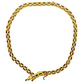Cartier Maillon Panthere Gold Pendant Necklace