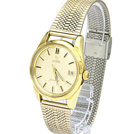 OMEGA Vintage Seamaster Cal 562 Gold Plated Mens Watch 14763 LXGoodsLE-273