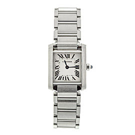Cartier Tank Francaise W51008Q3 Silver Dial Watch