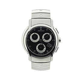 Movado 84 C5 189 Stainless Steel Witch Chronogaph Mens Watch