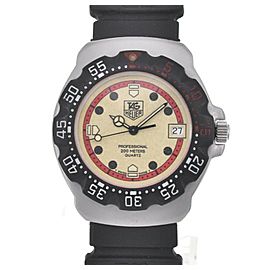 TAG HEUER Formula 1 Professional 371.513 SS Quartz Watch LXGJHW-470