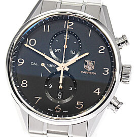 TAG HEUER Carrera Stainless Steel/SS Automatic Watch Skyclr-1080