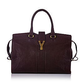YSL Cabas Chyc Ligne Leather Handbag