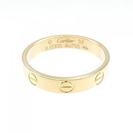 Cartier Mini Love 18k Yellow Gold Ring