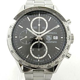 TAG HEUER Stainless steel/Stainless steel Carrera watch RCB-51