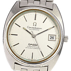 OMEGA Constellation Stainless Steel/SS Automatic Watch Skyclr