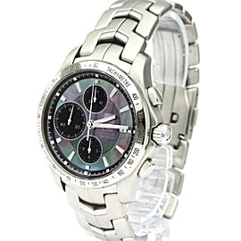 TAG HEUER Link Chronograph Moon Pearl Limited Watch CJF211M LXGoodsLE-202