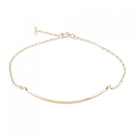 TIFFANY & Co 18K Pink Gold T Smile Bracelet E0137