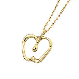 Tiffany Co. 18K Yellow Gold Apple motif Necklace