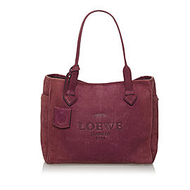 Loewe Heritage Leather Tote Bag