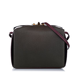 Alexander McQueen Legend Box Leather Shoulder Bag
