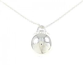 Tiffany & Co 925 Silver Ball Necklace E1118