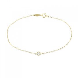 Tiffany & Co 18K Yellow Gold By the Yard Bracelet E1046