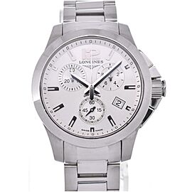 LONGINES Conquest Stainless Steel/SS Quartz Watch