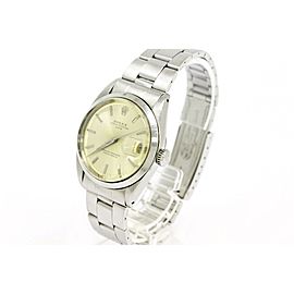 Rolex Oyster Perpetual Stainless Steel Automatic 35mm Mens Watch
