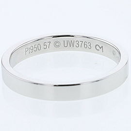 CARTIER 950 Platinum Engraved wedding Ring LXGBKT-124