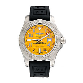Breitling Avenger II Seawolf A1733110/I519 Cobra Yellow Stainless Steel Automatic 45mm Watch