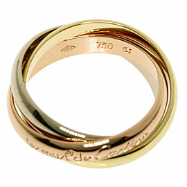 CARTIER 18K Yellow Gold Trinity Ring LXGQJ-929