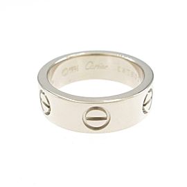 Cartier 18K white Gold Love Ring LXGYMK-250