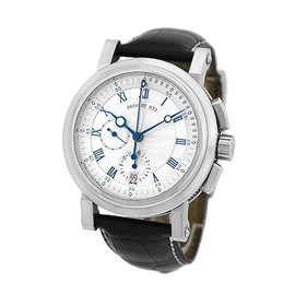 Breguet Marine Chronograph 18K White Gold 42mm Watch