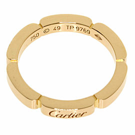 CARTIER 18K Pink Gold Mailon Panthere Ring LXGQJ-922