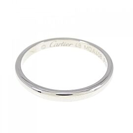 Cartier 950 Platinum wedding US 5 Ring E0880
