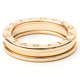 BVLGARI 18k Pink Gold B-ZERO1 Ring Ring LXGoodsLE-117