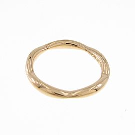 CHANEL 18K Pink Gold Camelia Half Eternity Ring LXGYMK-976