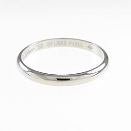 Cartier 950 Platinum wedding Ring LXGYMK-709