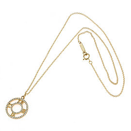TIFFANY&Co18K Pink Gold Necklace LXKG-587