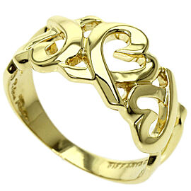 TIFFANY & Co 18K Yellow Gold Ring US 5.25 QJLXG-908