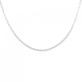 Cartier 18K White Gold Forusa Chain Necklace E0239