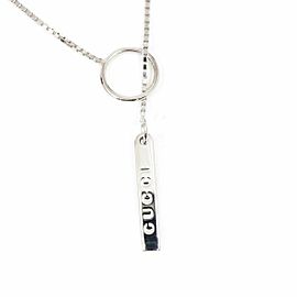 Gucci 18k White Gold Necklace LXGCH-188