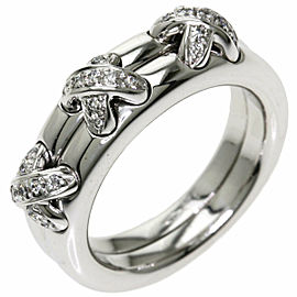 Chaumet 18k White Gold Diamond Ring LXGQJ-1261