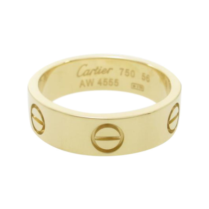 cartier love ring 18k yellow gold