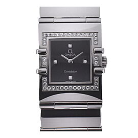 OMEGA Constellation Stainless Steel/Stainless Steel diamond Quartz Watch