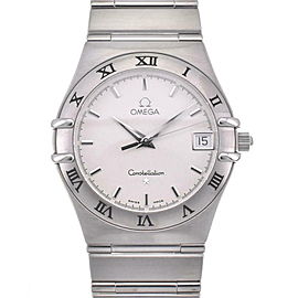 OMEGA Constellation 1512.30 Date SS Silver Dial Quartz Watch LXGJHW-123