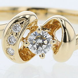 TASAKI 18k Yellow Gold Diamond Ring LXGBKT-773