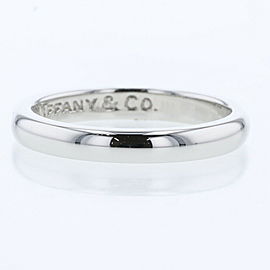 TIFFANY & Co 950 Platinum Stacking Ring LXGBKT-348